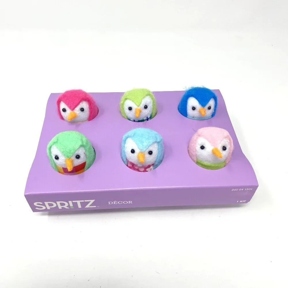 Target Featherly Friends™ 7pc Fabric Easter Egg Carton Spritz™